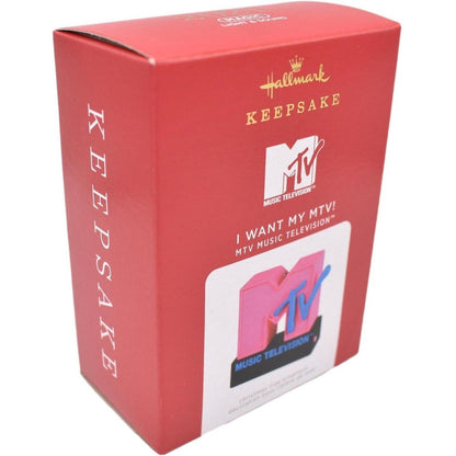2021 I Want My MTV! Hallmark Ornament (MTV Music Television) QXI7615