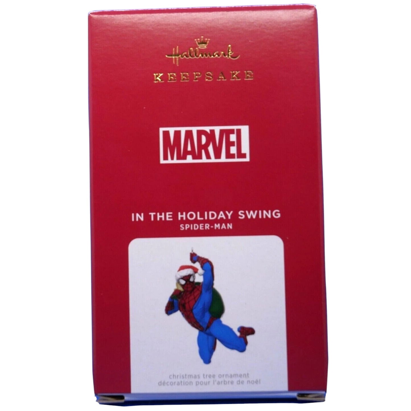 2021 In The Holiday Swing Hallmark Ornament (Spider-Man) QXI7462