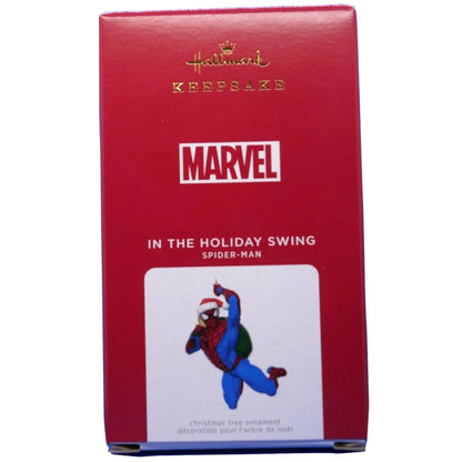 2021 In The Holiday Swing Hallmark Ornament (Spider-Man) QXI7462