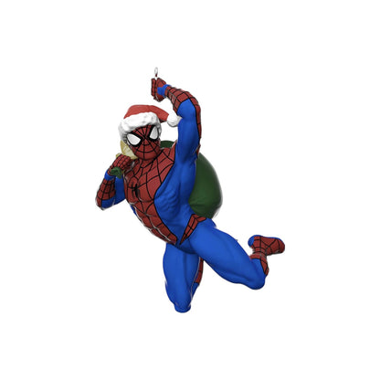 2021 In The Holiday Swing Hallmark Ornament (Spider-Man) QXI7462