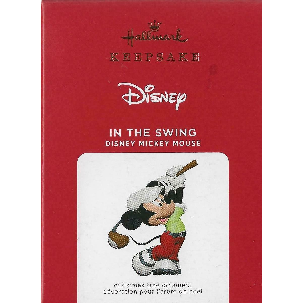 2021 In The Swing Hallmark Ornament (Mickey Mouse & Friends) QXE3275