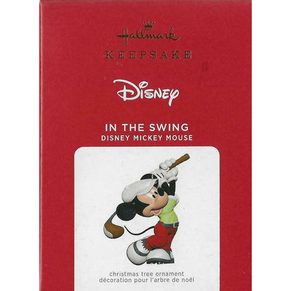 2021 In The Swing Hallmark Ornament (Mickey Mouse & Friends) QXE3275