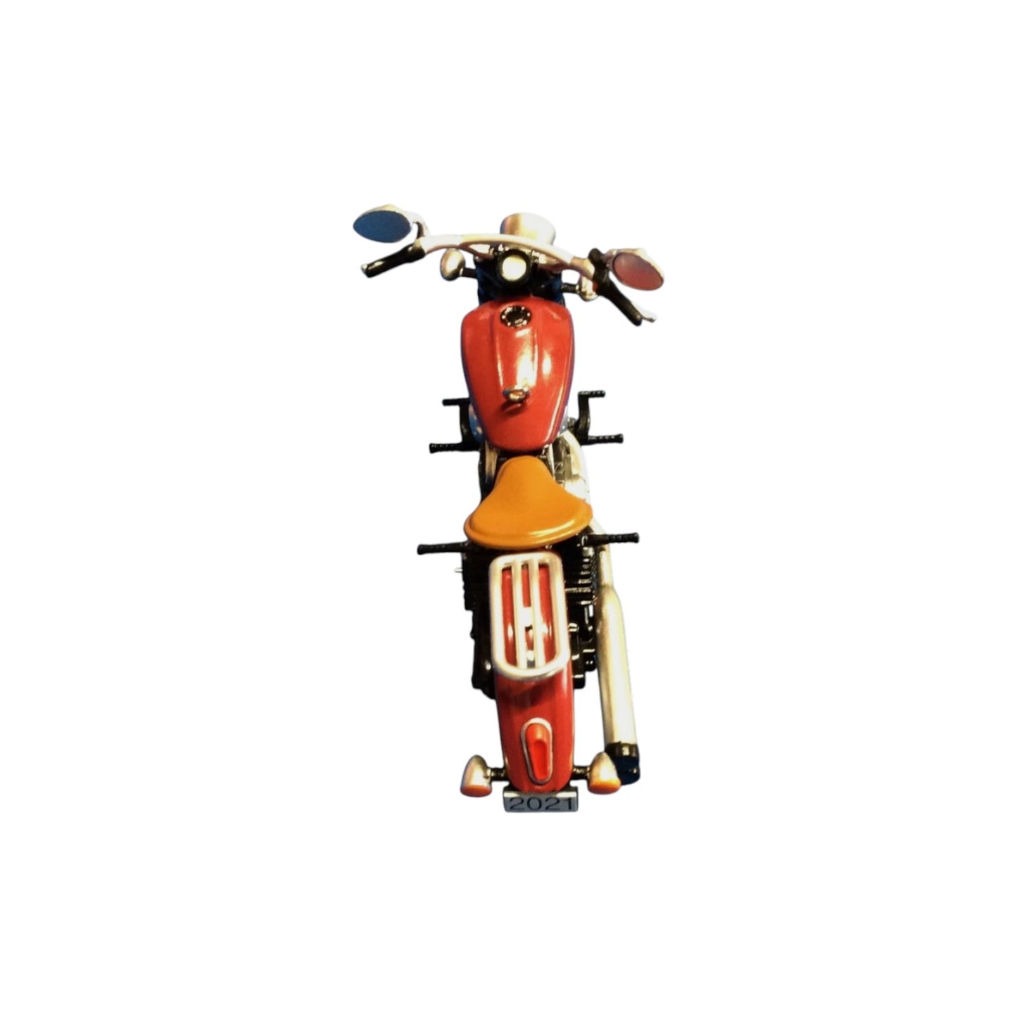 2021 Indian Scout Motorcycle 100th Anniversary Hallmark Ornament (Indian Motorcycle) QXI7275 Image7