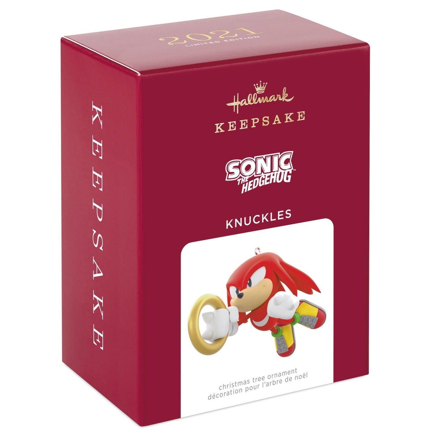 2021 Knuckles Hallmark Ornament (Sonic The Hedgehog) QXE3262