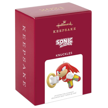 2021 Knuckles Hallmark Ornament (Sonic The Hedgehog) QXE3262
