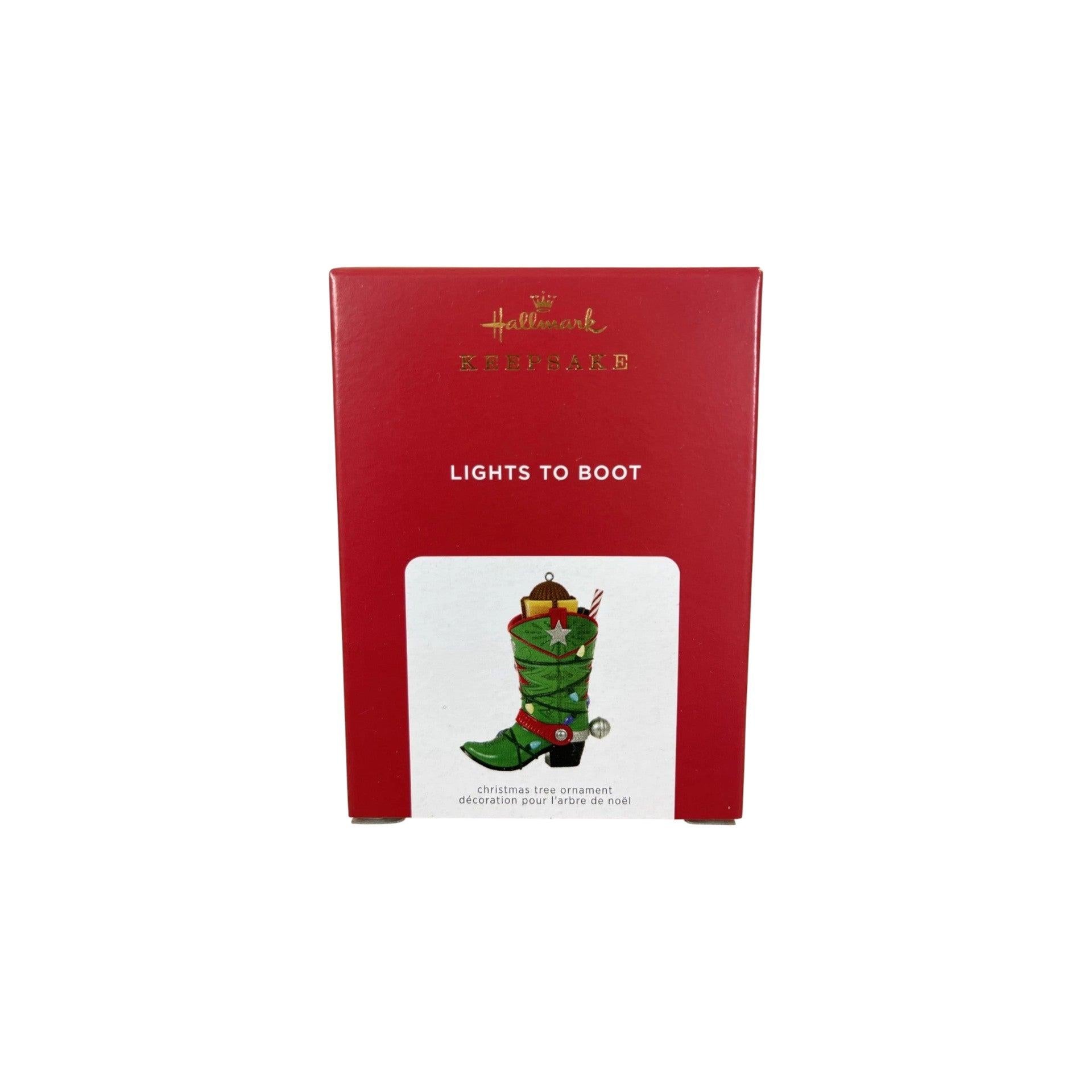 2021 Lights to Boot (Cowboy) Hallmark Ornament QGO2375 Image2