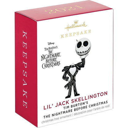 2021 Lil' Jack Skellington Hallmark Ornament (Tim Burton's The Nightmare Before Christmas) QXM8315