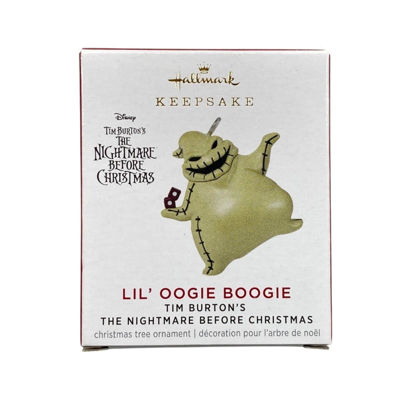 2021 Lil' Oogie Boogie Hallmark Ornament (Tim Burton's The Nightmare Before Christmas Miniature) QXM8325