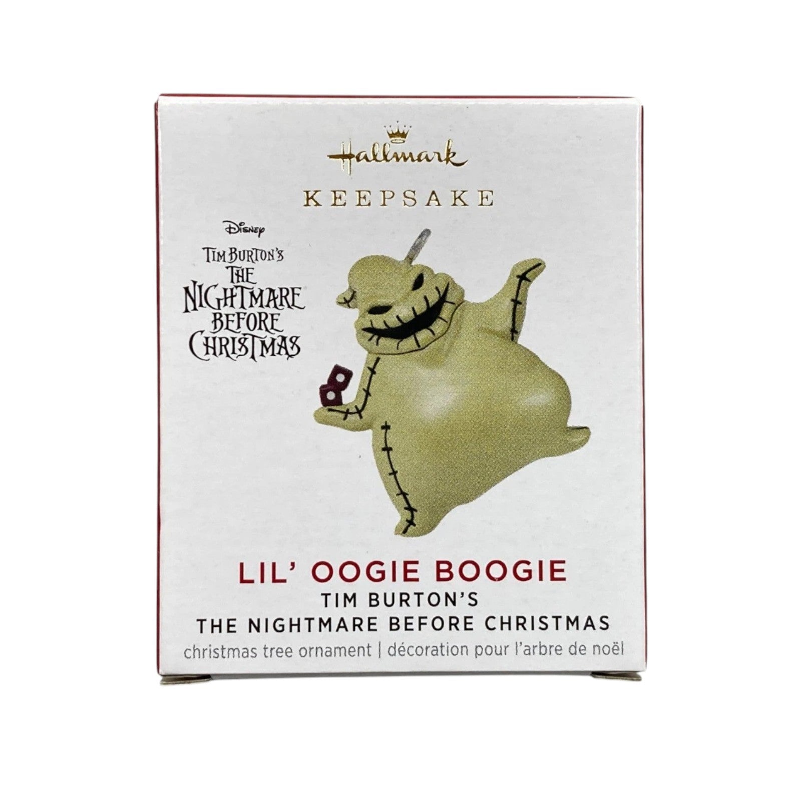 2021 Lil' Oogie Boogie Hallmark Ornament (Tim Burton's The Nightmare Before Christmas Miniature) QXM8325