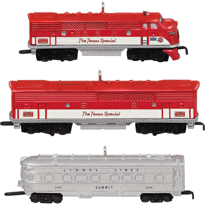 2021 Lionel 1520W Texas Special Passenger Set Hallmark Ornament (Lionel) QXM8285