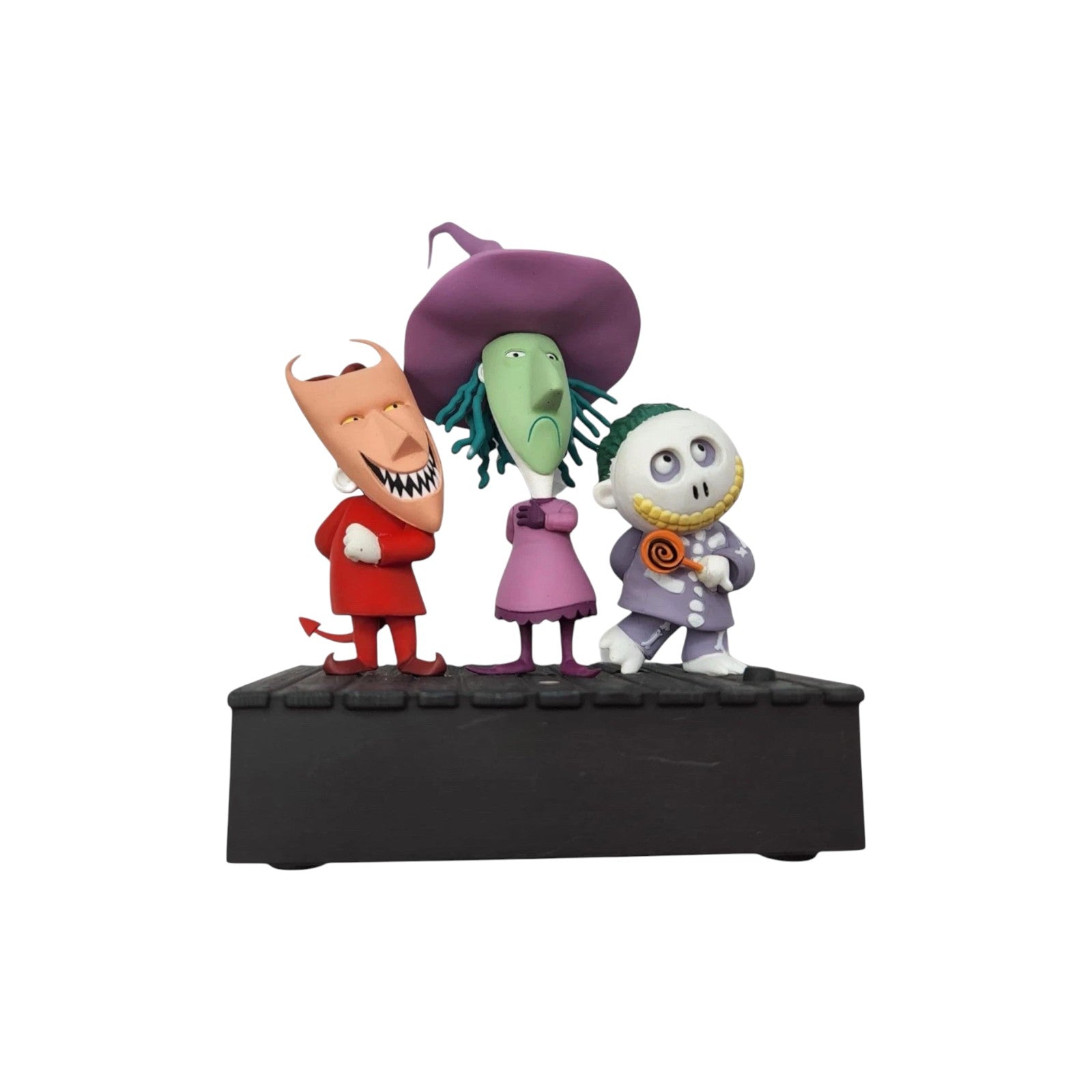 2021 Lock, Shock, and Barrel Hallmark Ornament (Tim Burton's The Nightmare Before Christmas) QXD6402 Image1