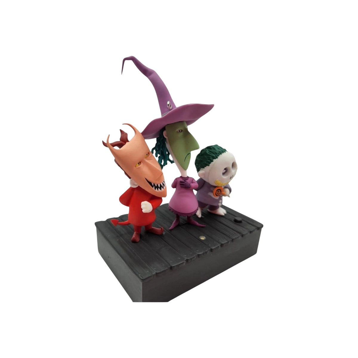 2021 Lock, Shock, and Barrel Hallmark Ornament (Tim Burton's The Nightmare Before Christmas) QXD6402 Image4