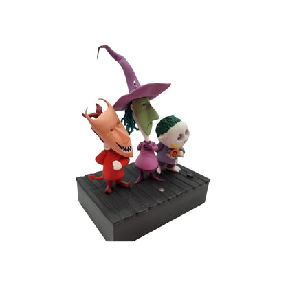 2021 Lock, Shock, and Barrel Hallmark Ornament (Tim Burton's The Nightmare Before Christmas) QXD6402 Image4