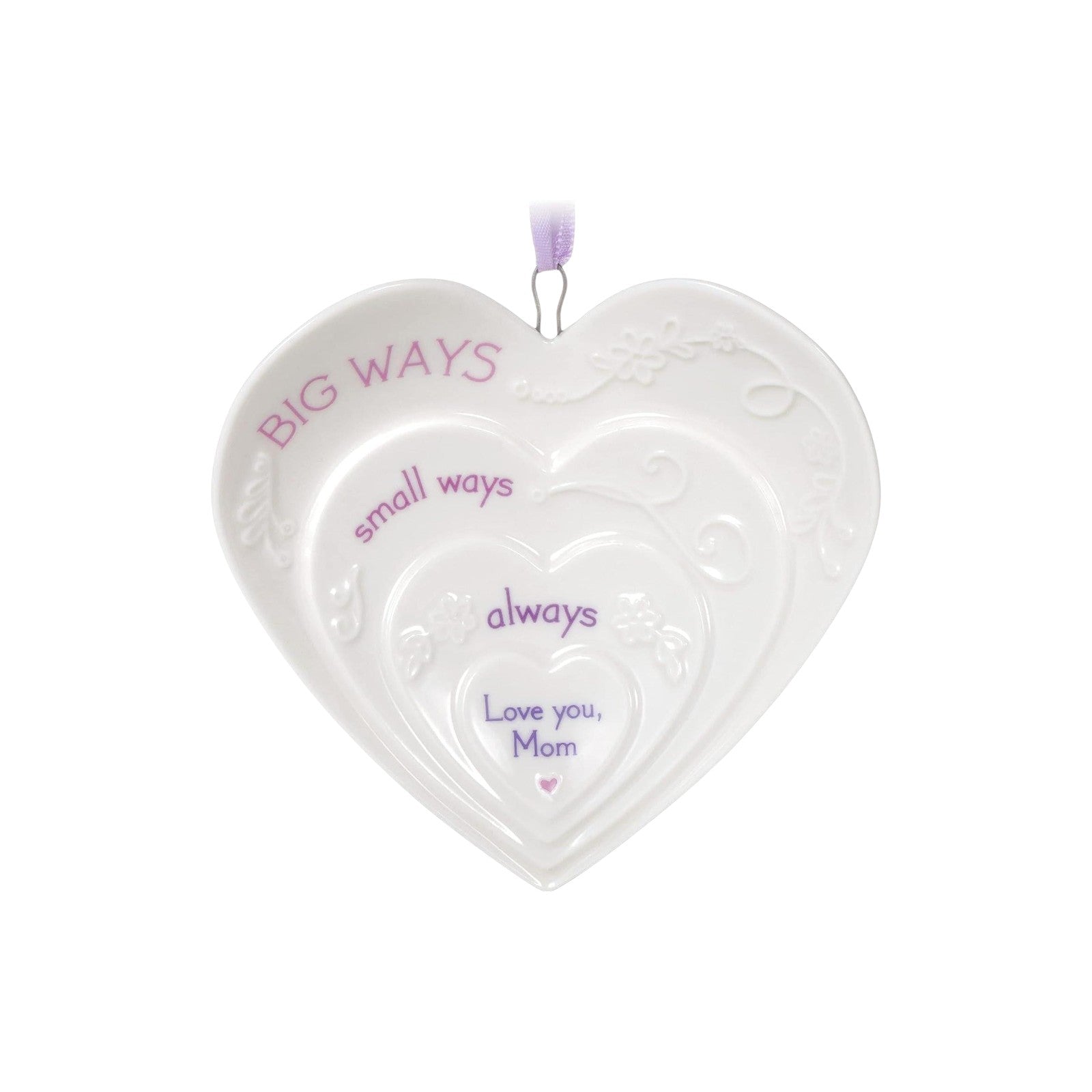 2021 Love You, Mom Hallmark Ornament (Keepsake Celebrations) QHX4035