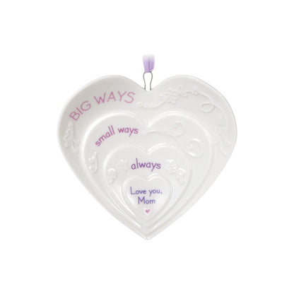 2021 Love You, Mom Hallmark Ornament (Keepsake Celebrations) QHX4035