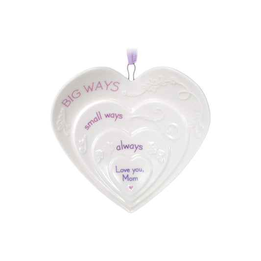 2021 Love You, Mom Hallmark Ornament (Keepsake Celebrations) QHX4035