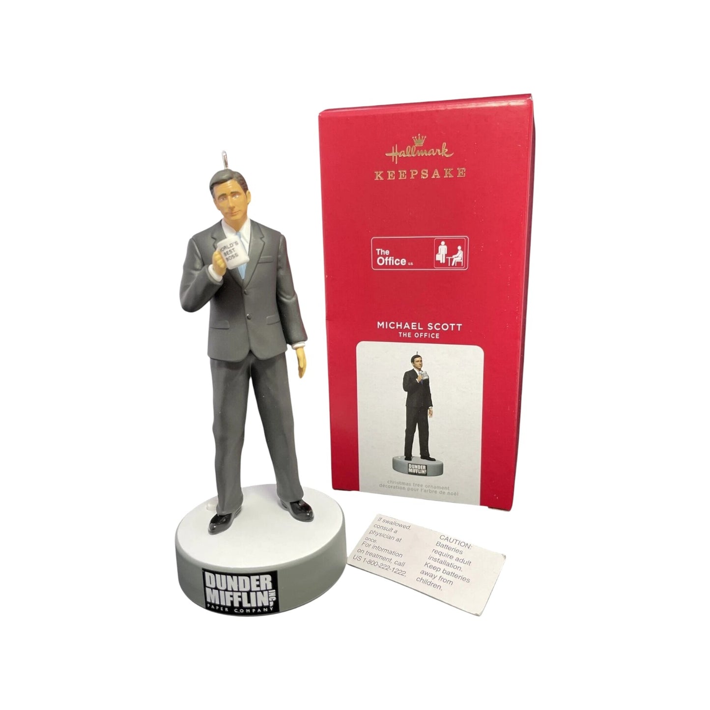 2021 Michael Scott Hallmark Ornament (The Office) QXI7455 Image3