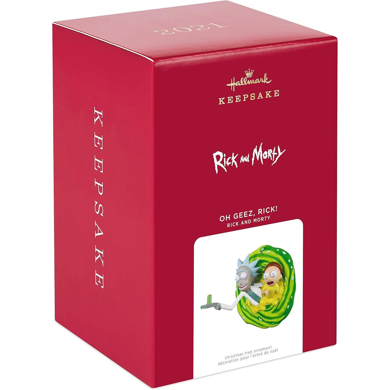 QXI7122 2021 Oh Geez, Rick! - Rick and Morty (Animation) Image2