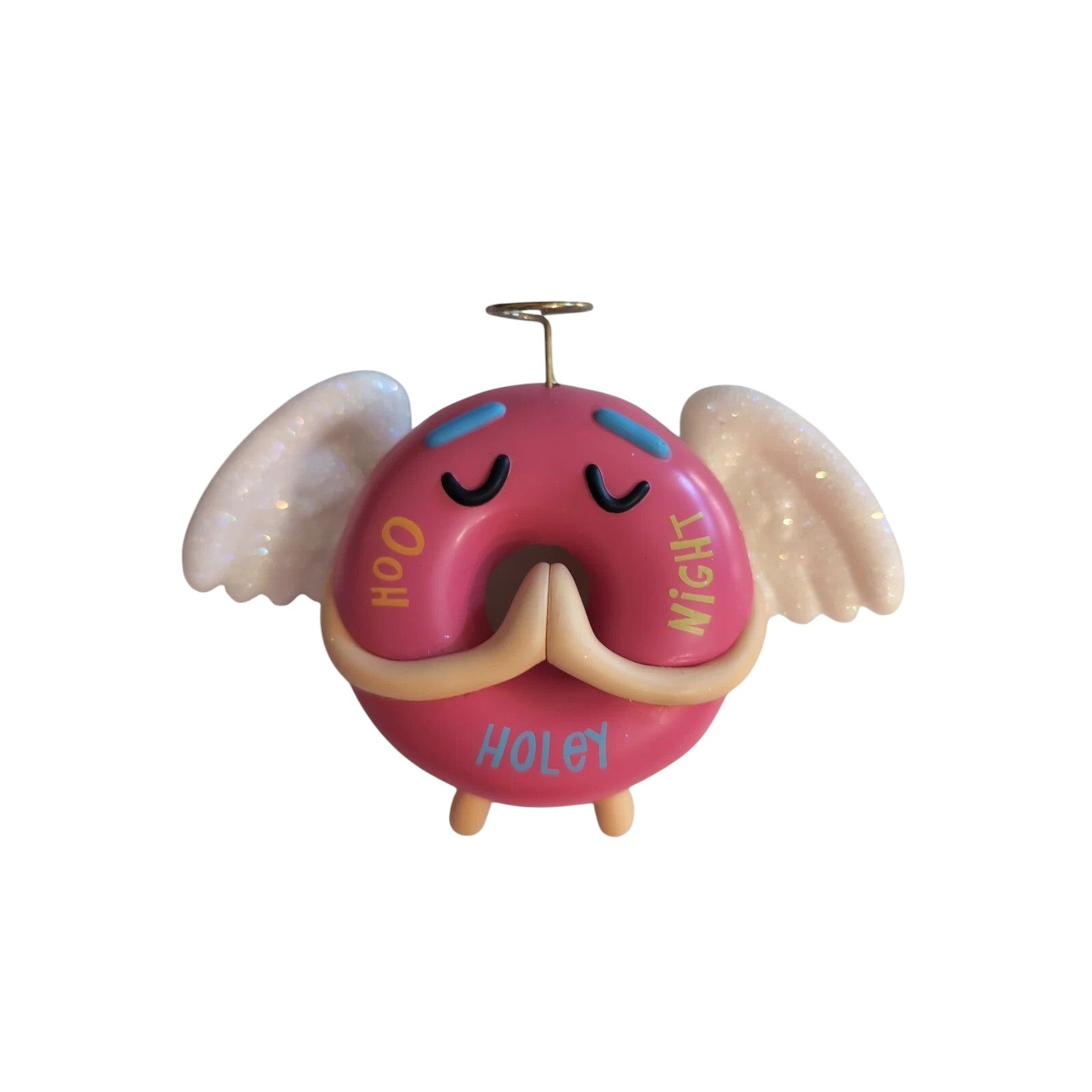 2021 Ooh Holey Night - Donut Hallmark Ornament (Angel) QGO2282