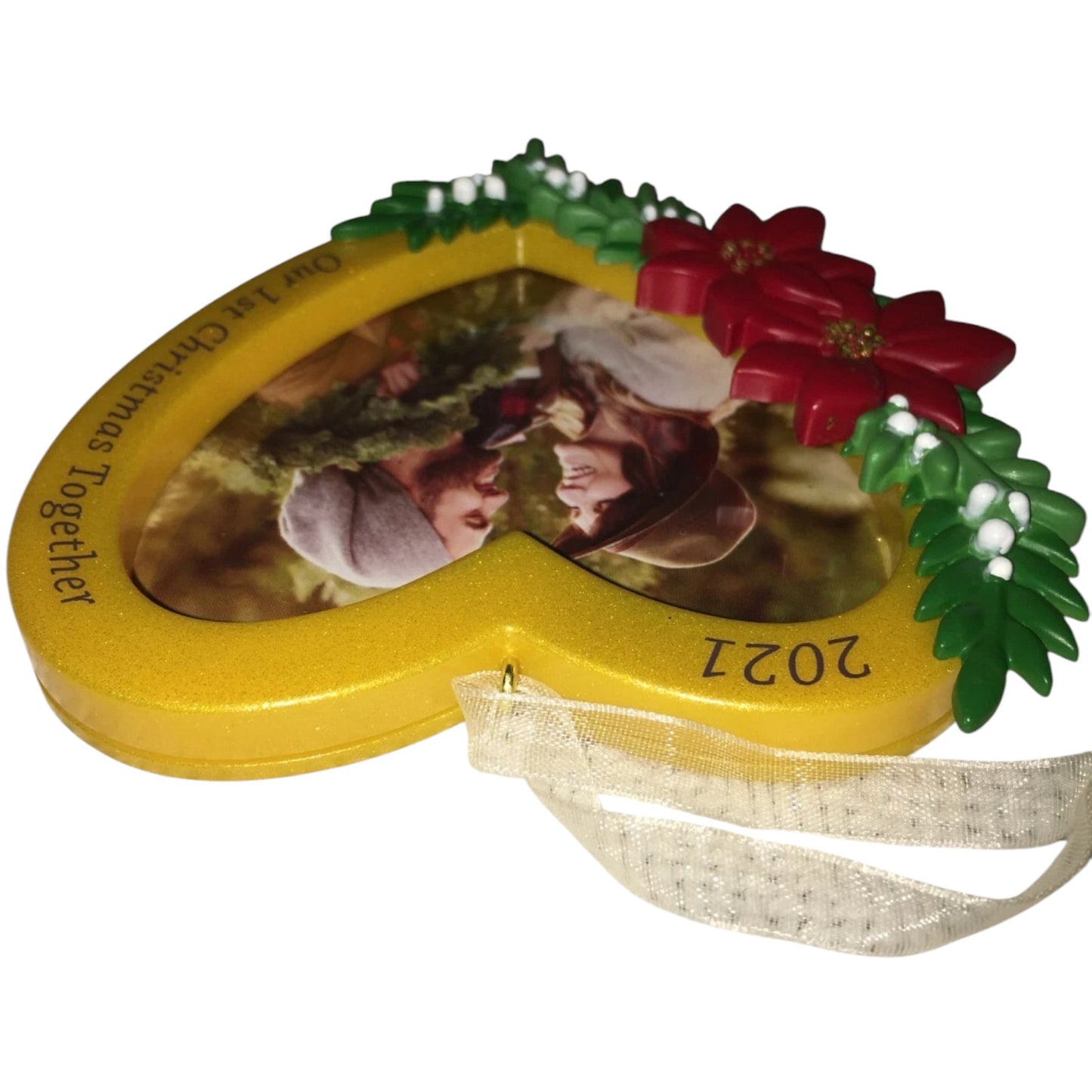 2021 Our First Christmas Together Hallmark Ornament (Photo Holder) QGO2105