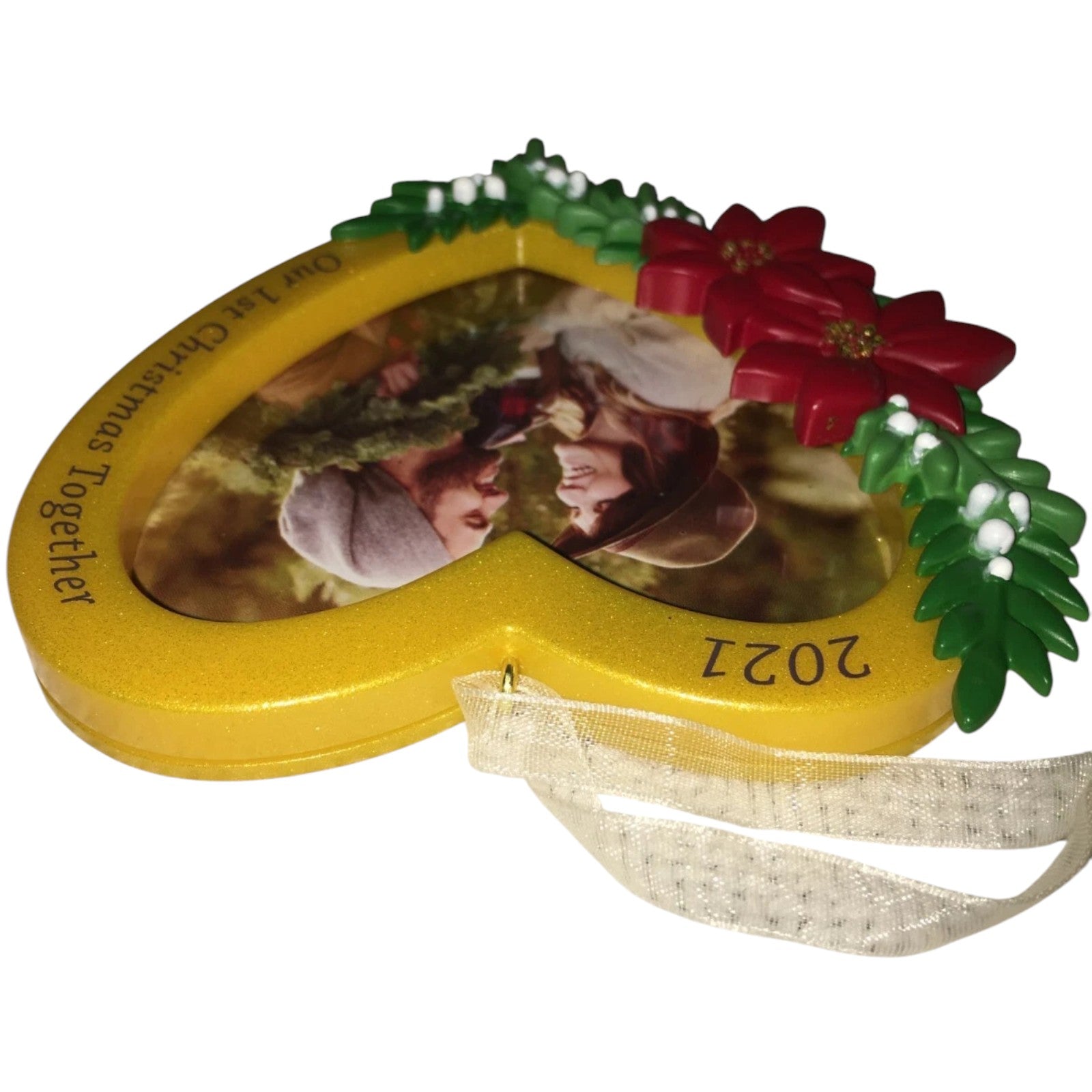 2021 Our First Christmas Together Hallmark Ornament (Photo Holder) QGO2105