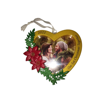 2021 Our First Christmas Together Hallmark Ornament (Photo Holder) QGO2105