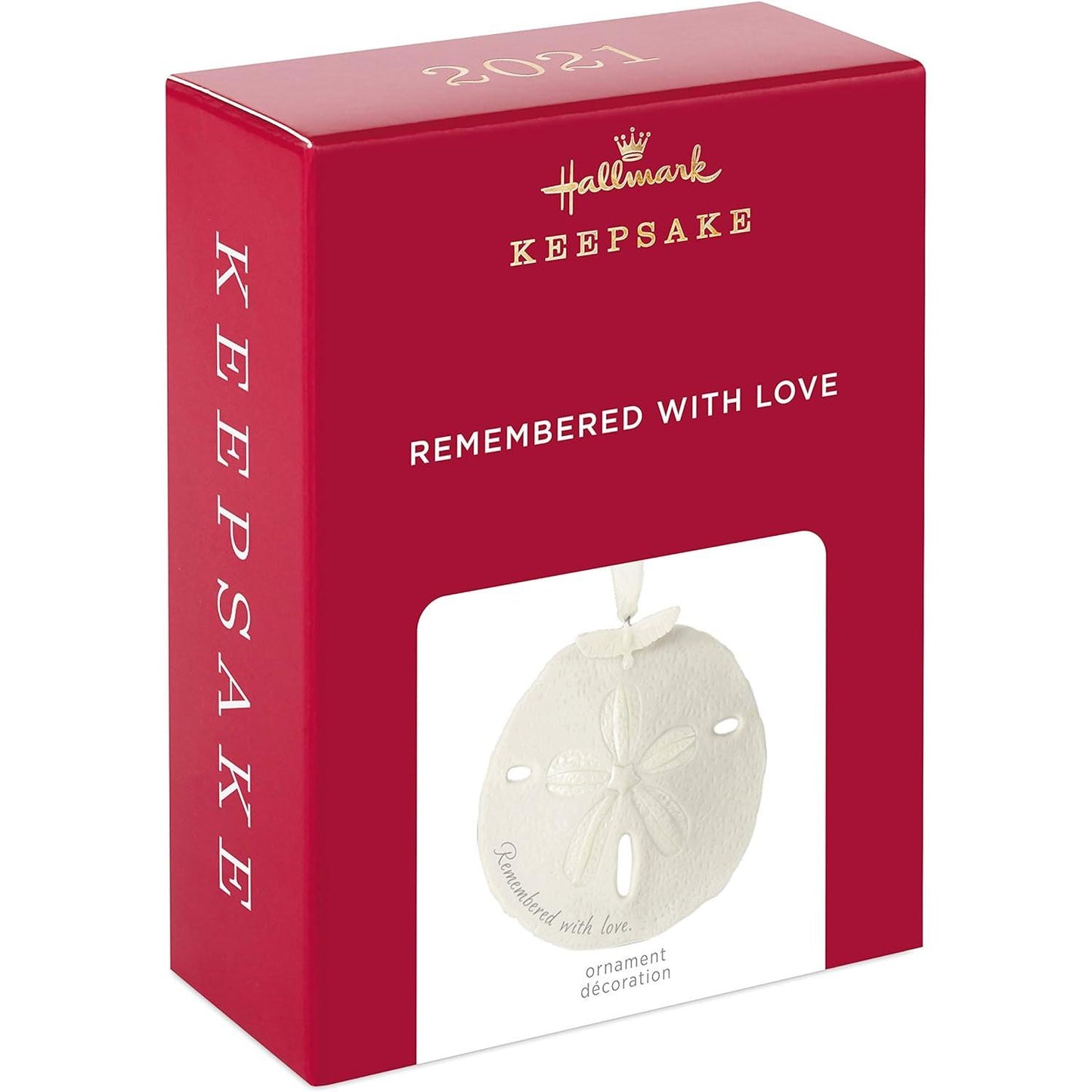 2021 Remembered with Love Hallmark Ornament (Beach) QHX4022