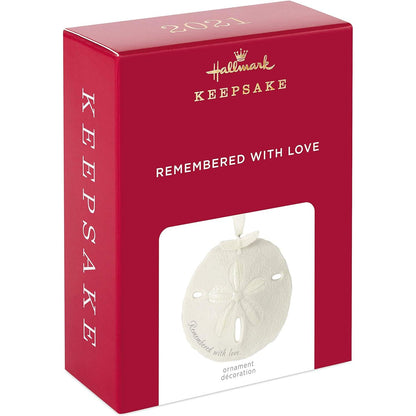 2021 Remembered with Love Hallmark Ornament (Beach) QHX4022
