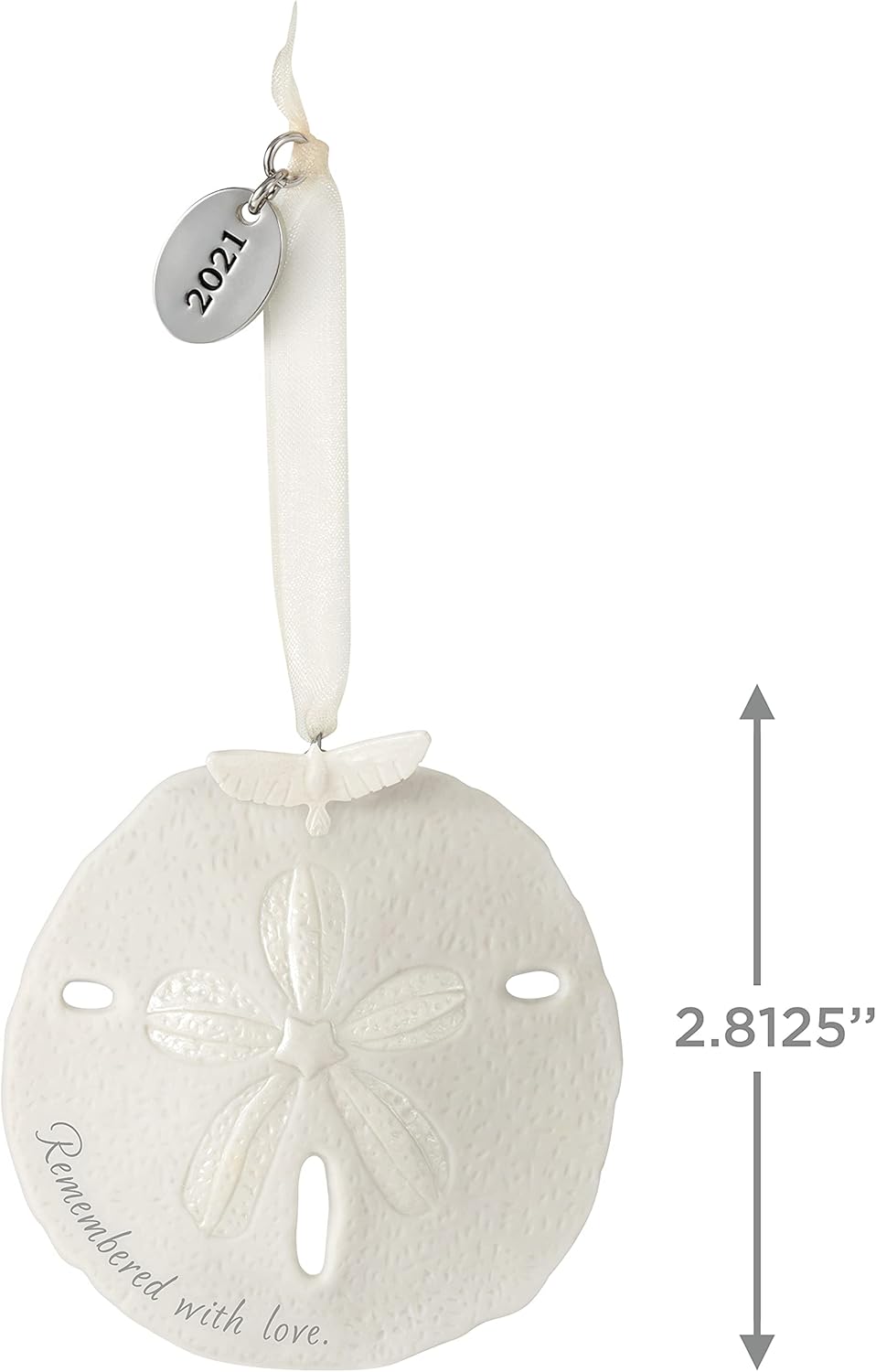 2021 Remembered with Love Hallmark Ornament (Beach) QHX4022