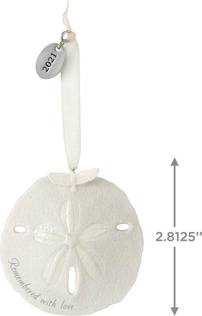 2021 Remembered with Love Hallmark Ornament (Beach) QHX4022