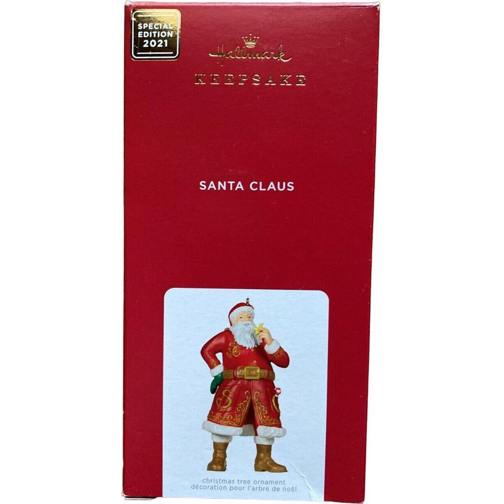 2021 Santa Claus Hallmark Ornament (Special Edition) QXT4115