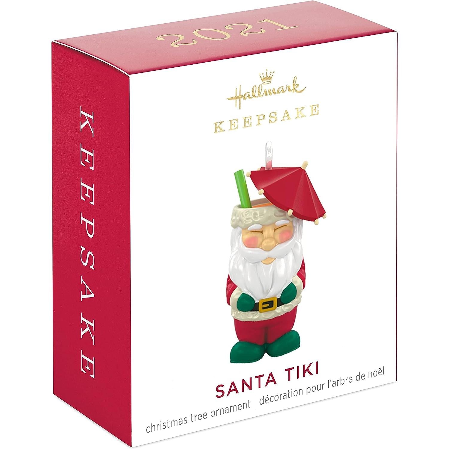 QXM8352 2021 Miniature Santa Tiki Image3