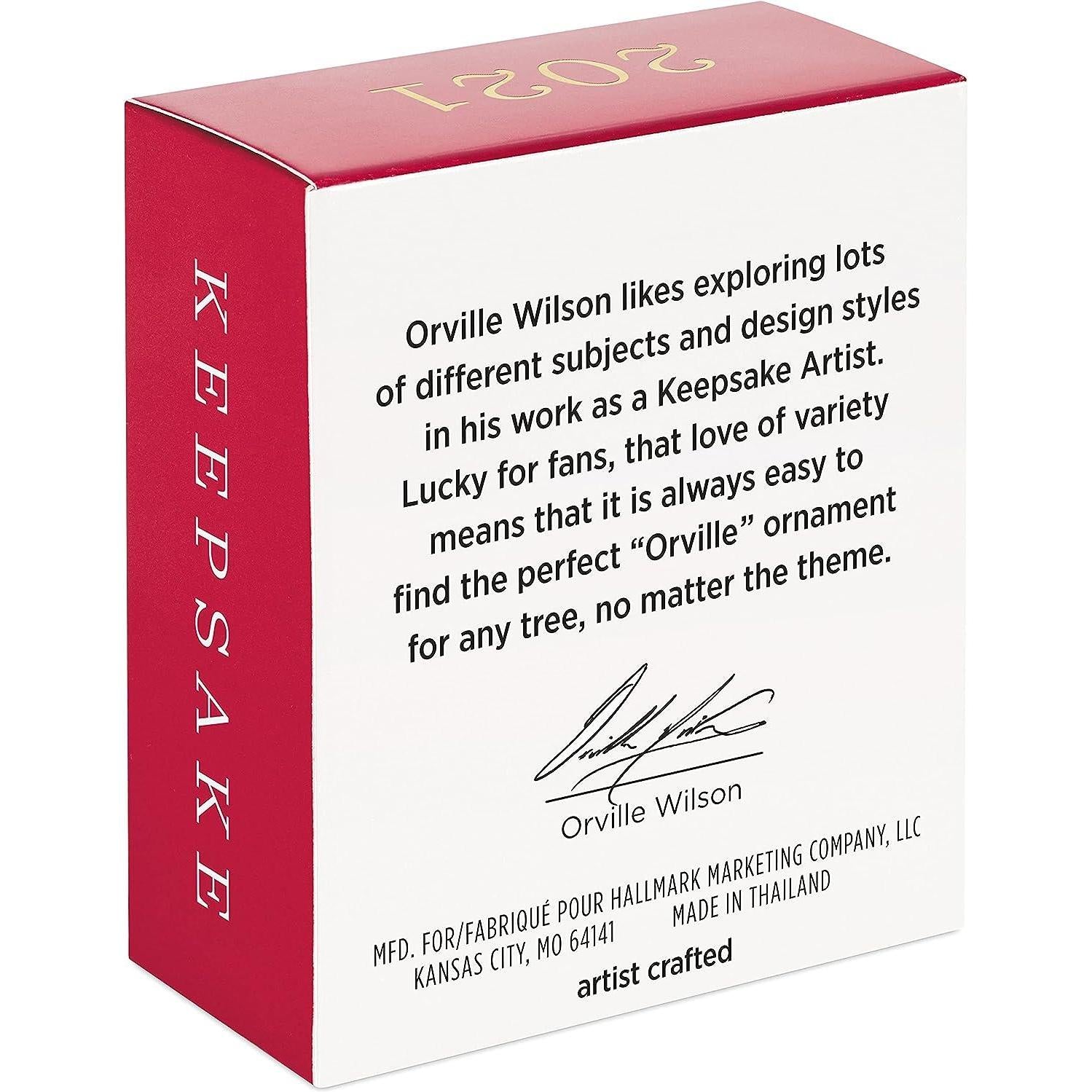 QXM8352 2021 Miniature Santa Tiki Image4