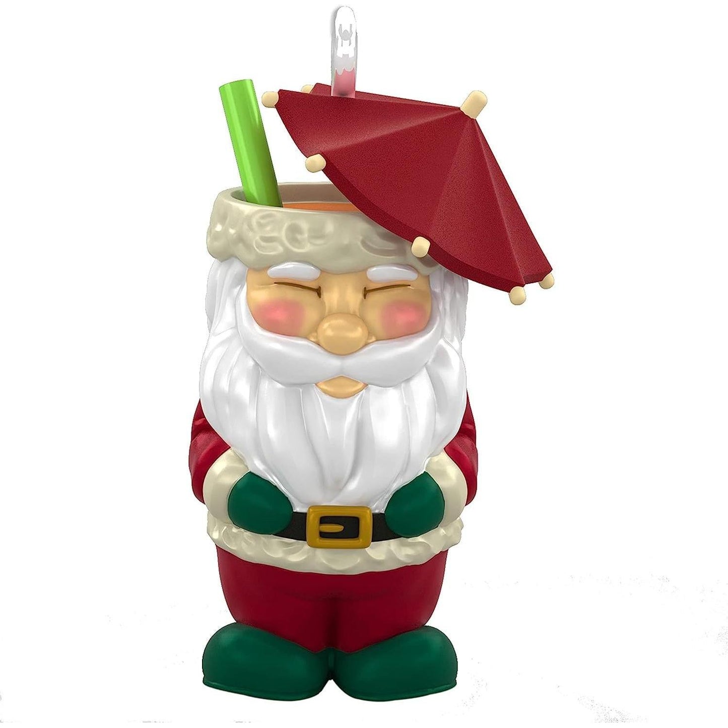 QXM8352 2021 Miniature Santa Tiki Image1