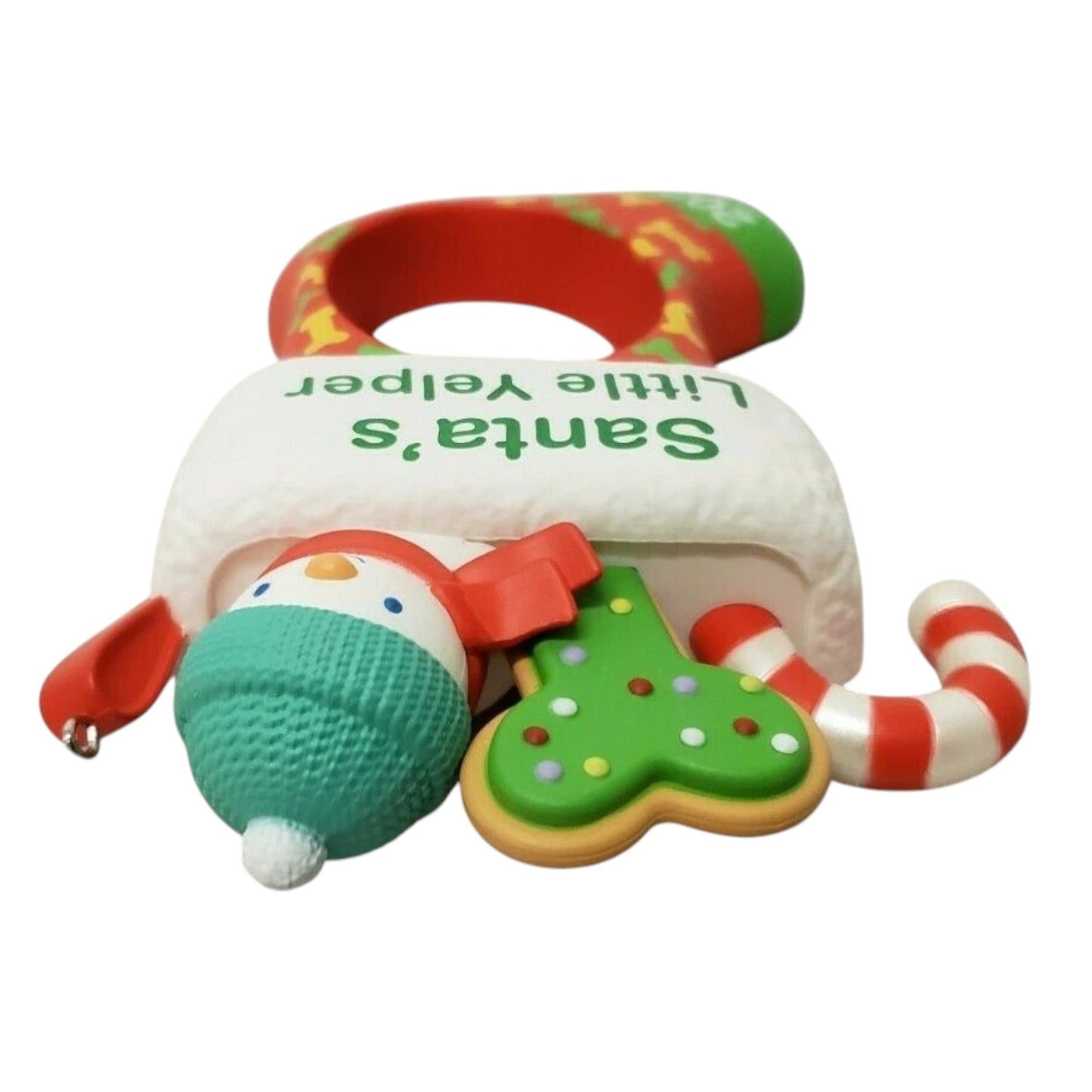 2021 Santa's Little Yelper Hallmark Ornament (Photo Holder) QGO2072