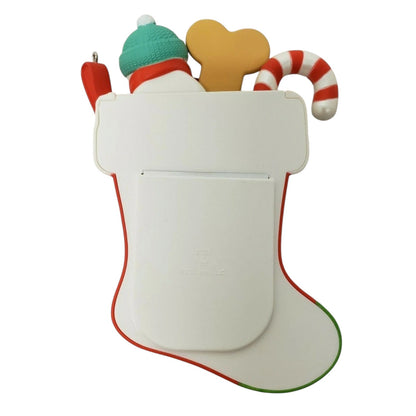 2021 Santa's Little Yelper Hallmark Ornament (Photo Holder) QGO2072