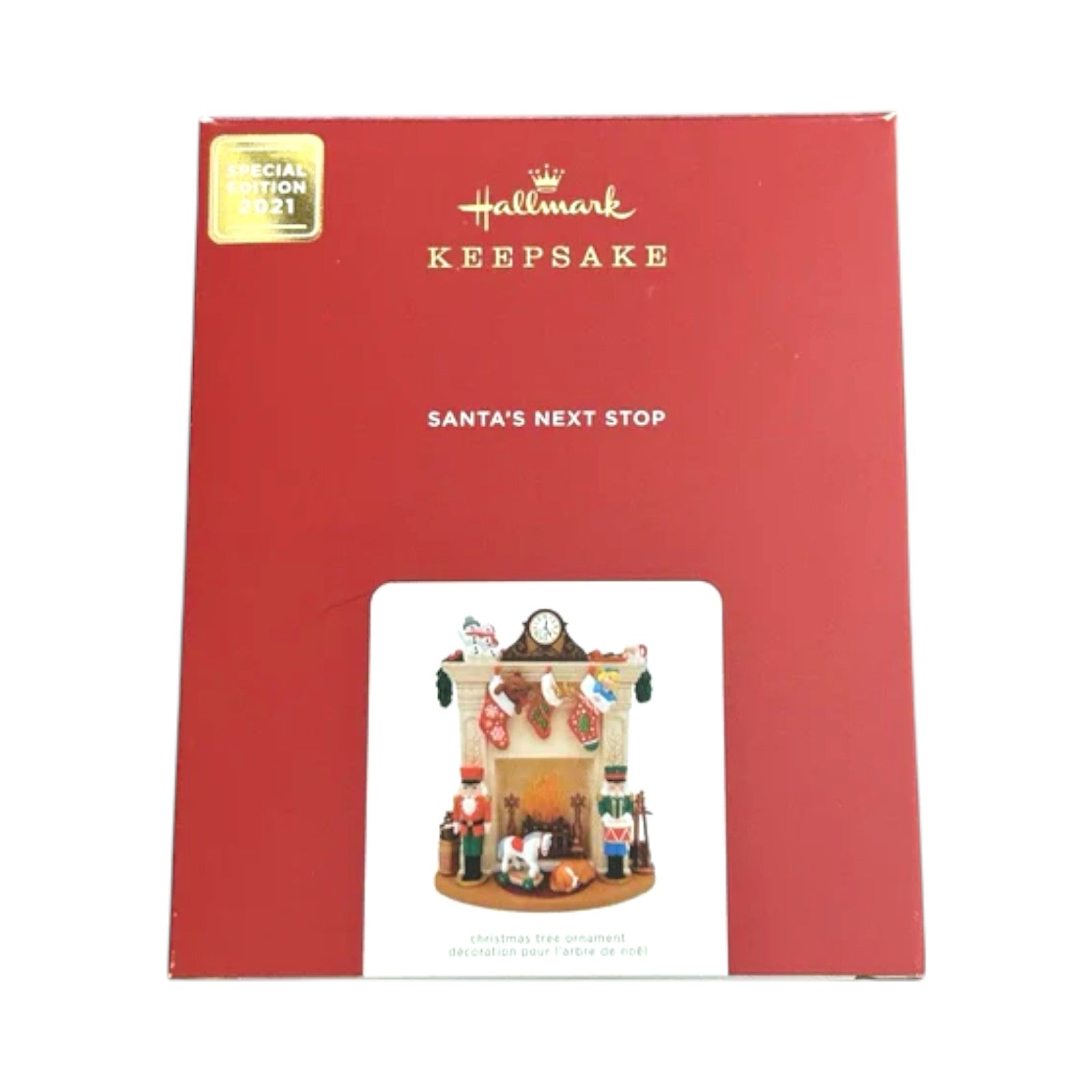 2021 Santa’s Next Stop (Special Edition) Hallmark Ornament QHT4002 Image2