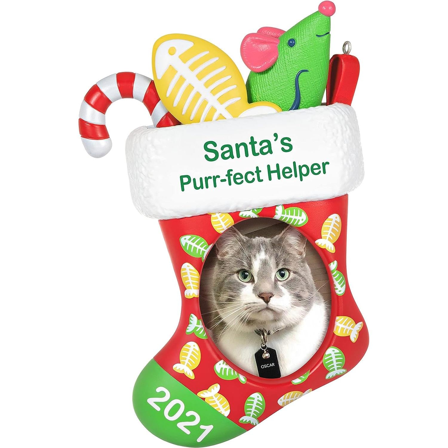 QG02065 2021 Santa's Purr-fect Helper Image1