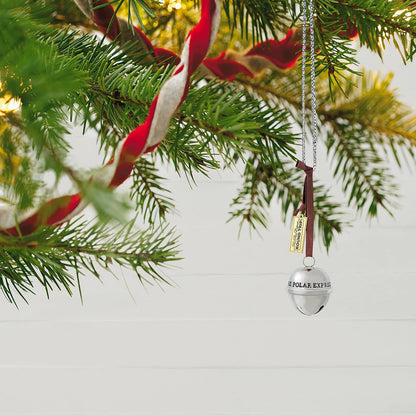 2021 Santa's Sleigh Bell Hallmark Ornament (The Polar Express) QXI7045