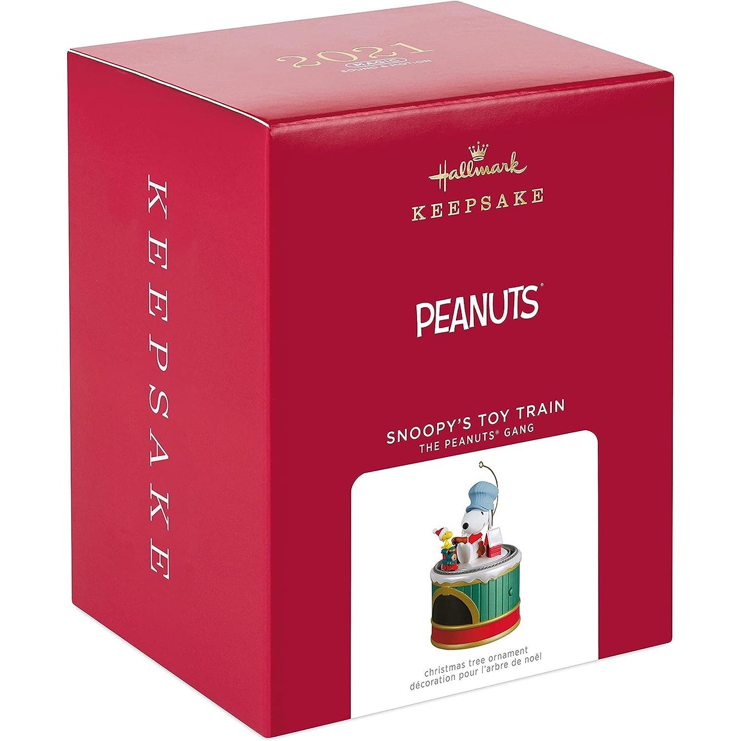 QXI7322 2021 Snoopy's Toy Train (The Peanuts' Gang) Image3