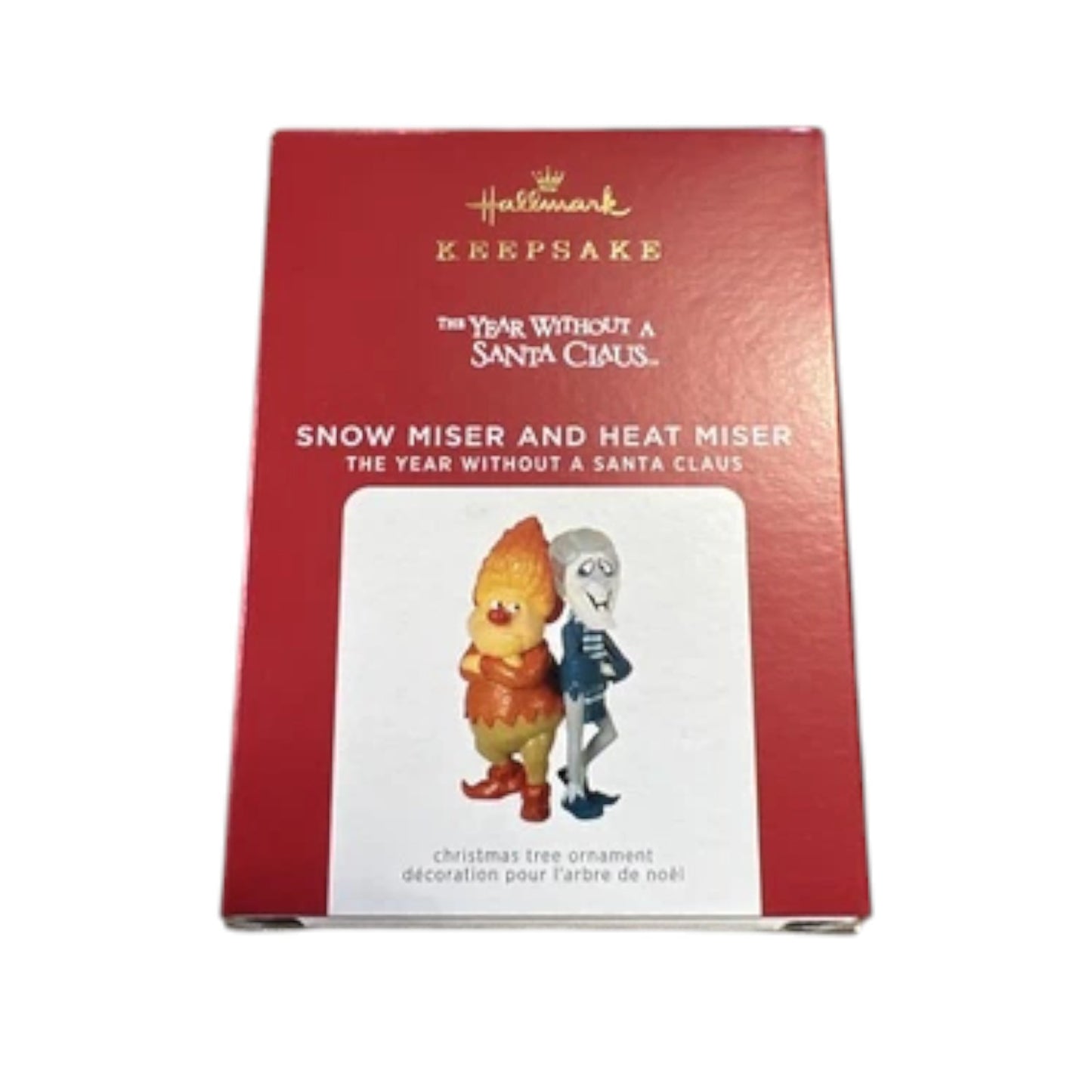 2021 Snow Miser and Heat Miser Hallmark Ornament (The Year Without a Santa Claus) QXI7082