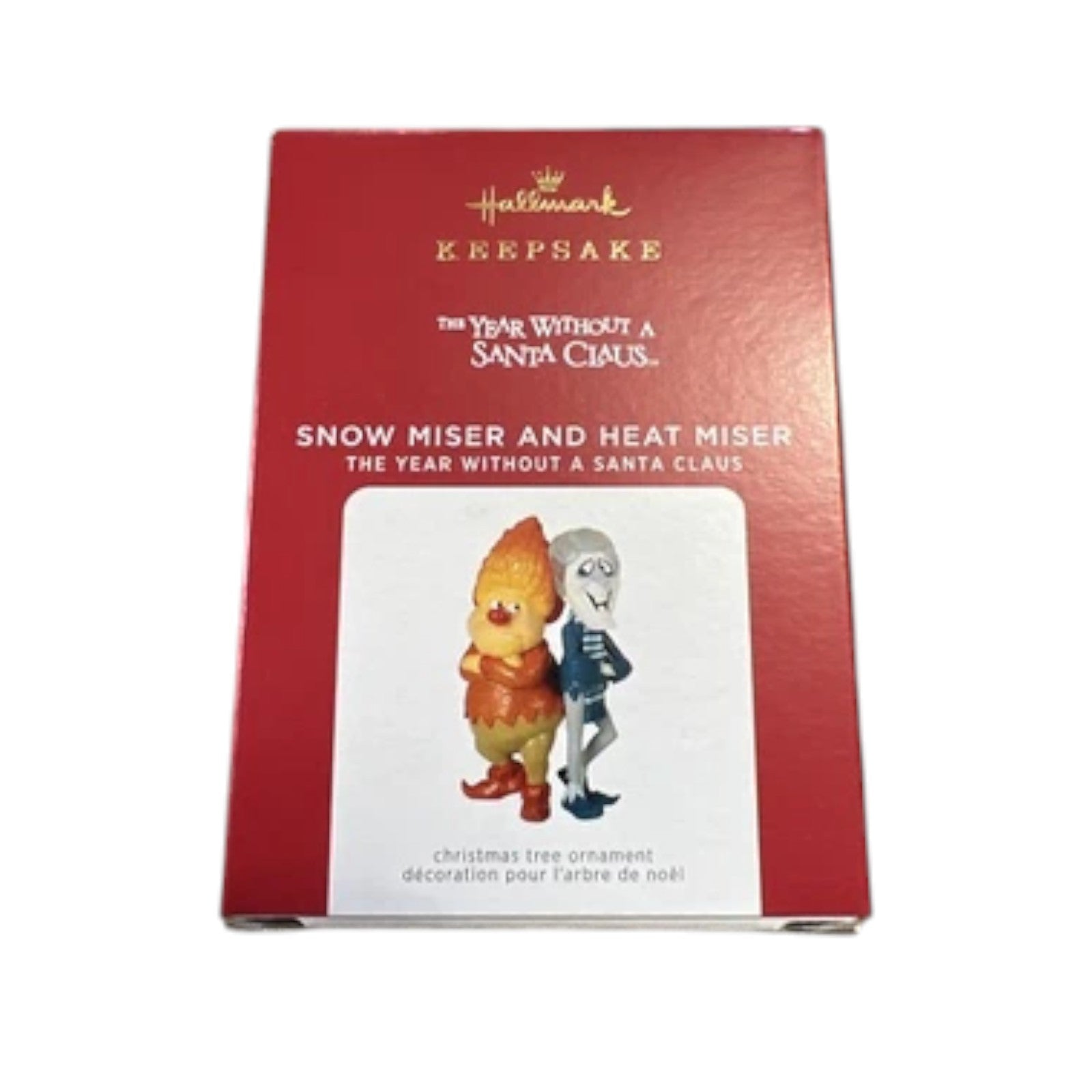 2021 Snow Miser and Heat Miser Hallmark Ornament (The Year Without a Santa Claus) QXI7082