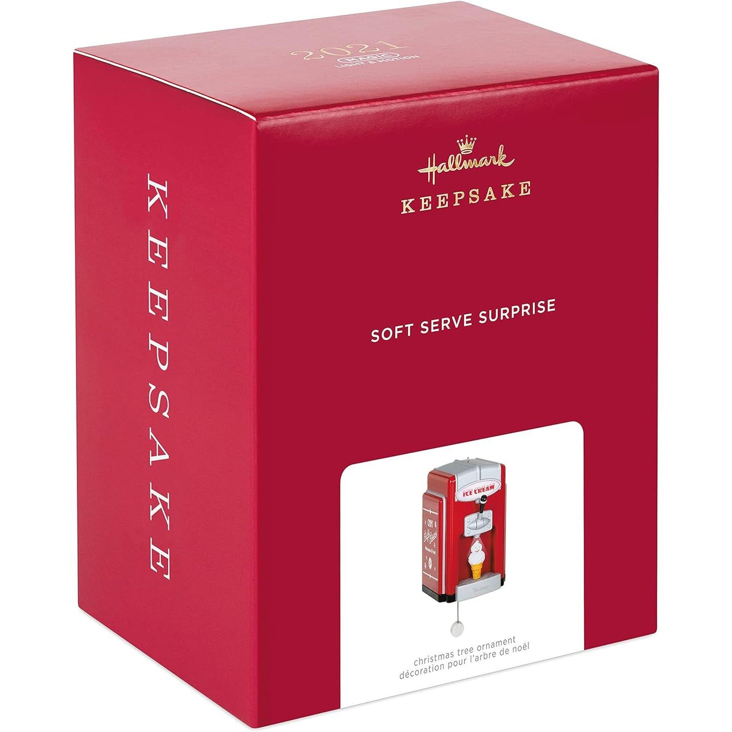 2021 Soft Serve Surprise Hallmark Ornament (Ice Cream) QGO2162