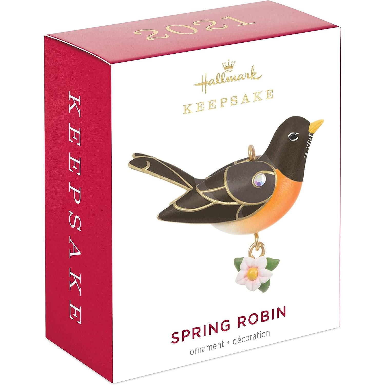 QXM8235 2021 Beauty of Birds - Spring Robin Image3