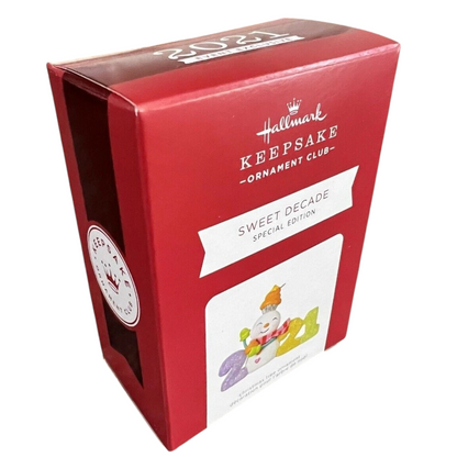 2021 Sweet Decade Repaint Hallmark Ornament (Sweet Decade) QPC5052