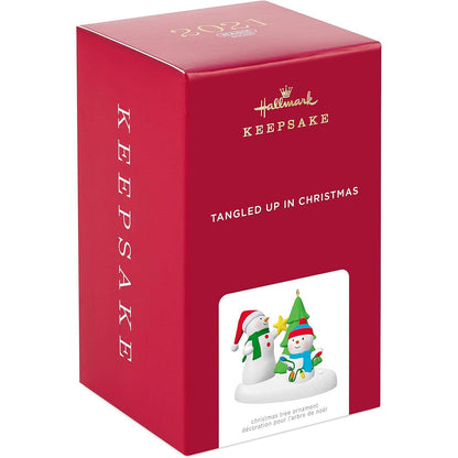 QGO2152 2021 Tangled Up In Christmas (Snowmen) Image2