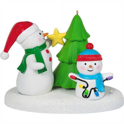 QGO2152 2021 Tangled Up In Christmas (Snowmen) Image1