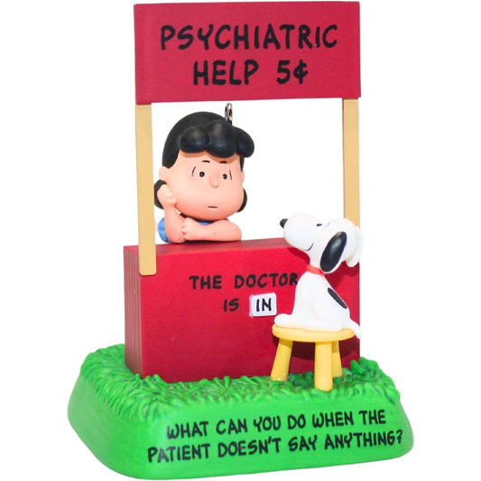 2021 The Doctor Is In Hallmark Ornament (Peanuts) QXI7175