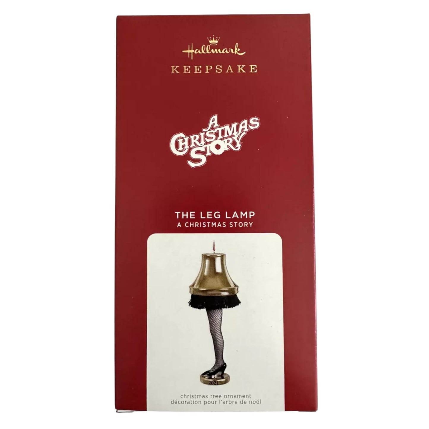 2021 The Leg Lamp Hallmark Ornament (A Christmas Story) QK1325