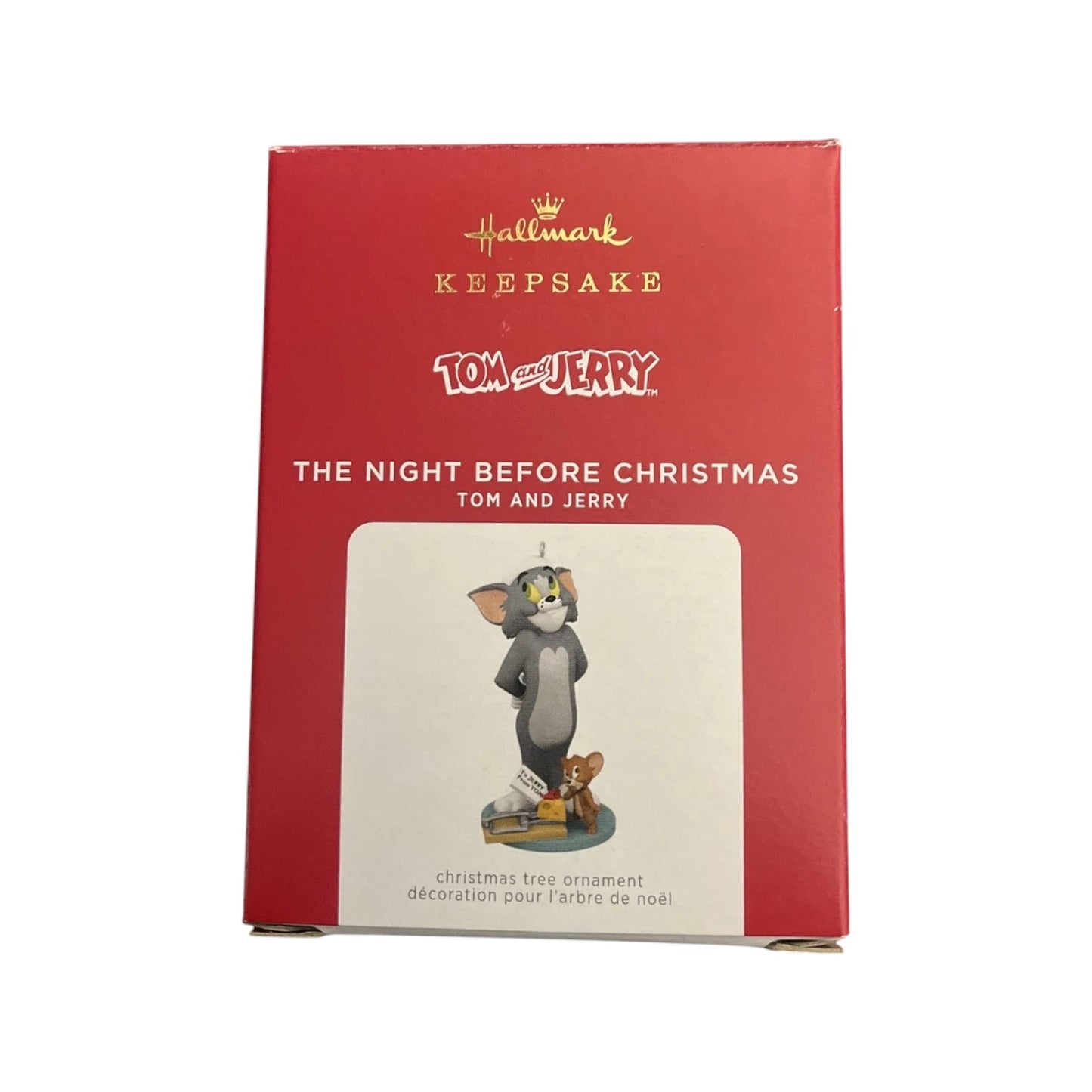 2021 The Night Before Christmas Hallmark Ornament (Tom and Jerry) QXI7065 Image2